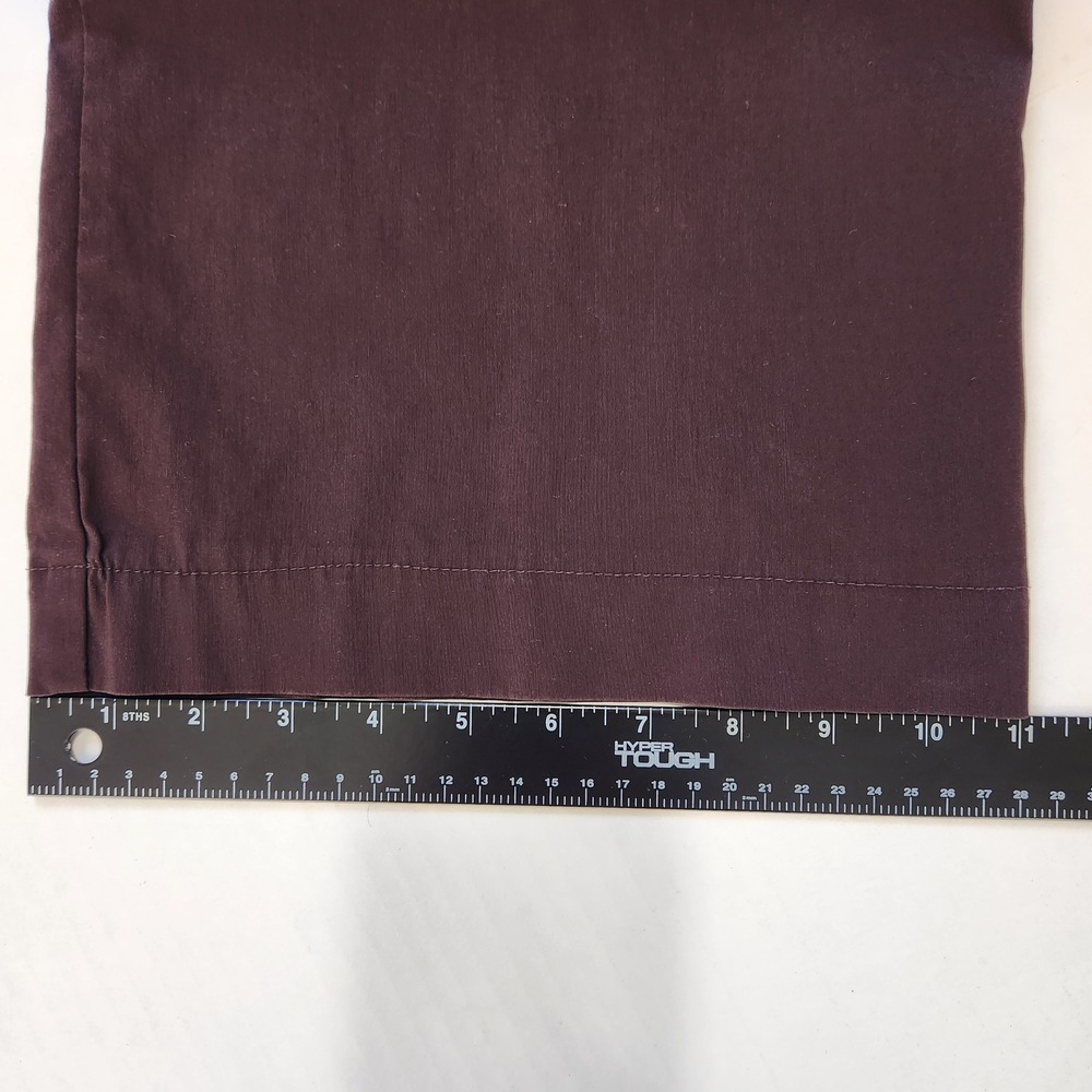 ART Ateliers Rare Toggery Womens Wide Leg Pant Brown Made in Italy IT Size XL/12 - Picture 9 of 12